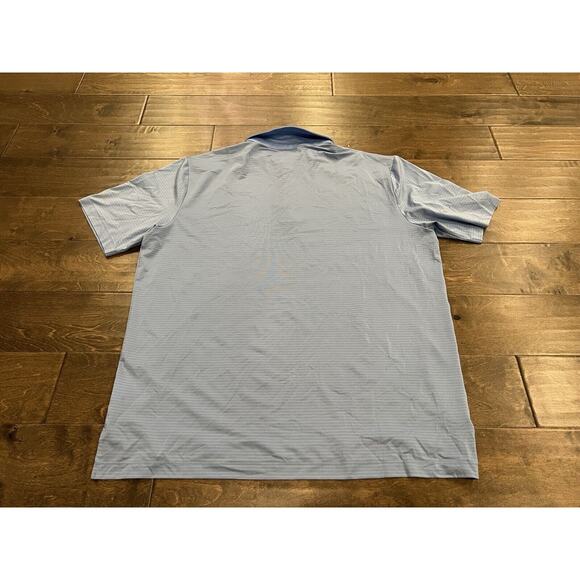 Columbia Mens Blue Polo Golf Athletic 1/4 Button Short Sleeve Shirt Size XL - Picture 3 of 10